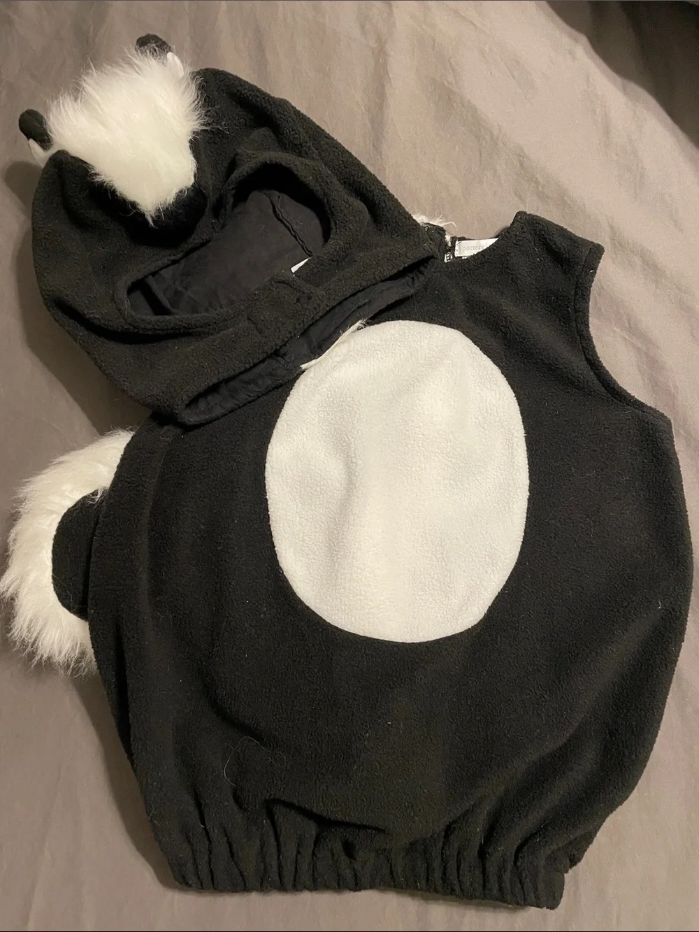 Pottery Barn Kids Baby Skunk Halloween Costume